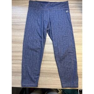 adidas‎ Climalite Womens Cropped Leggings Purple Medium